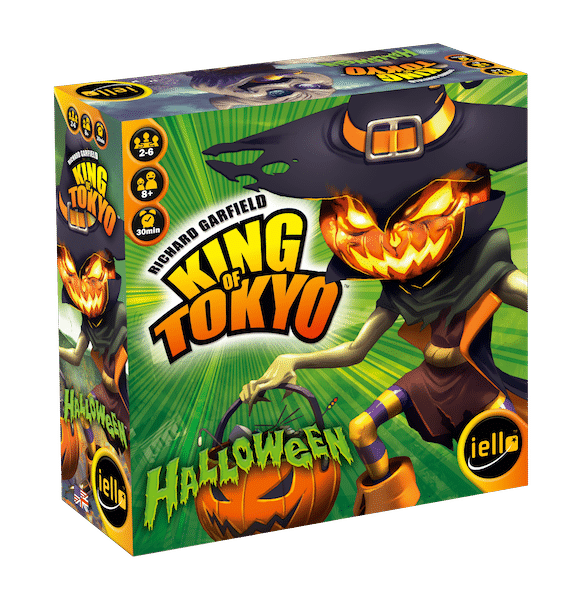 Betreed een wereld van betovering en monsterlijke magie met King of Tokyo Halloween. Dit speciale Halloween-editie van het geliefde King of Tokyo-bordspel.