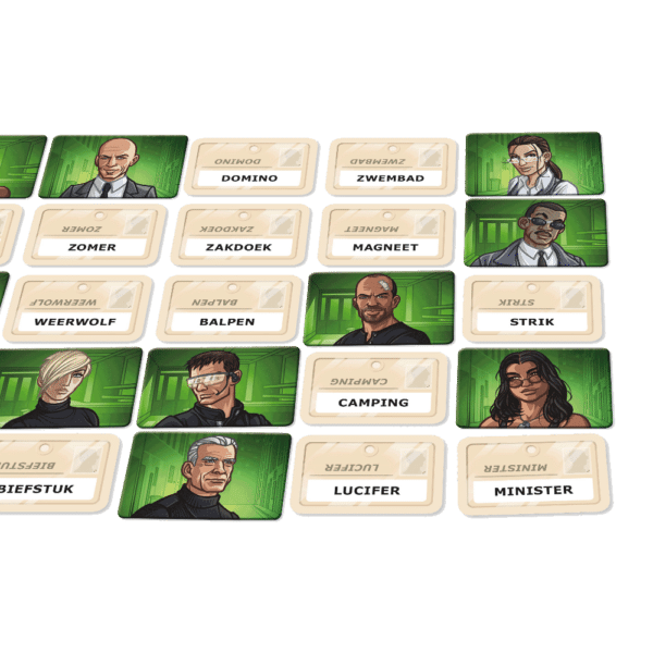 De wereld van Codenames: Duet, een meeslepend kaartspel dat teamwork, strategie en deductie combineert voor een onvergetelijke speelervaring.