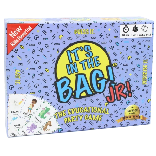 Koop nu It's in the Bag Junior! Het perfecte kaartspel voor jonge denkers en familieplezier. Vandaag besteld = Morgen in huis!