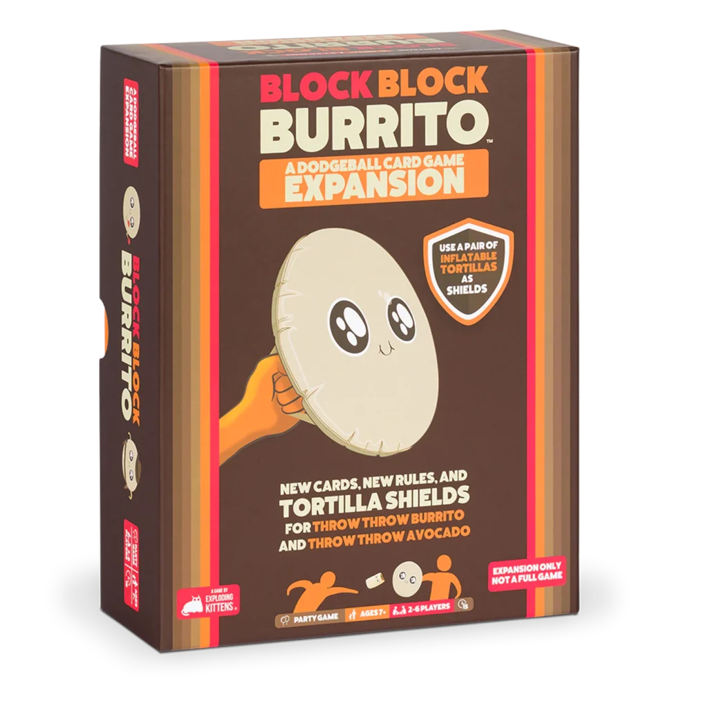 Block Block Burrito - Block Block Burrito Kopen? Wil je je game nights naar een hoger niveau tillen? Dan is deze uitbreiding waar je naar op zoek bent!