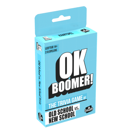 OK Boomer! is een enorm vermakelijk kaartspel dat draait om generatieconflicten en humor. Ben jij een boomer? Of ben je toch meer up-to-date dan je denkt?!