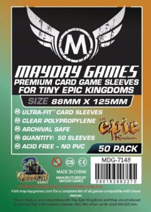 5 Mayday Games Card Sleeves 88 x 125mm (MDG-7148)