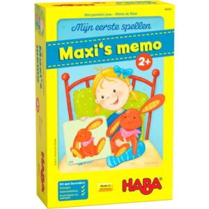 Mijn eerste spellen - Maxi's memo