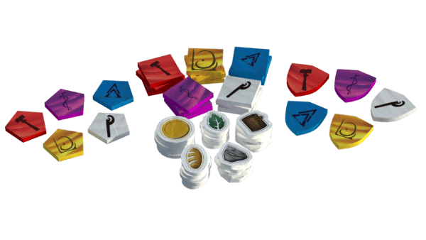 Pest - Wooden Tokens Set