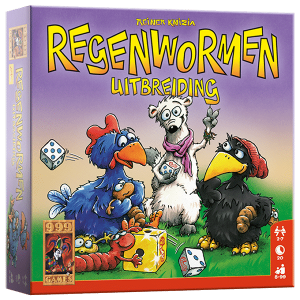 Regenwormen uitbreiding