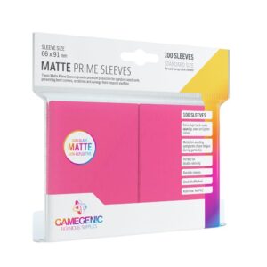 100 GameGenic Roze Card Sleeves 66 x 91mm (GGS10036)