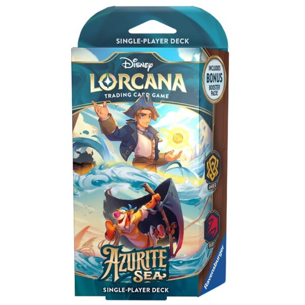 Disney Lorcana: Azurite Sea - Starter Deck Jim Hawkins & Tigger