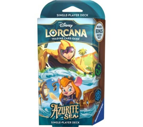 Disney Lorcana: Azurite Sea - Starter Deck Go Go Tomago & Gadget Hackwrench