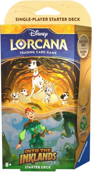 Disney Lorcana: Into the Inklands - Starter Deck Amber & Emerald