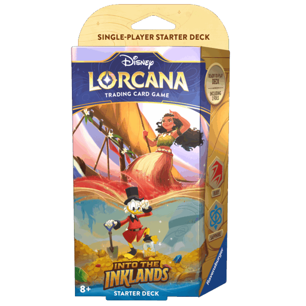 Disney Lorcana: Into the Inklands - Starter Deck Ruby and Sapphire