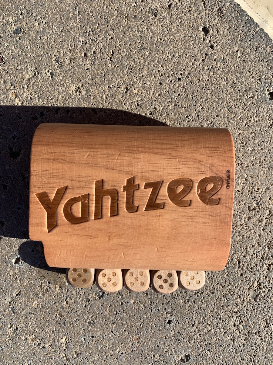 Photo How do you play Yahtzee?