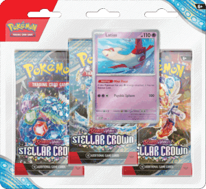 Pokémon TCG: SV07 Stellar Crown 3-Booster Blister