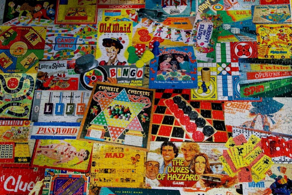 Photo board games
