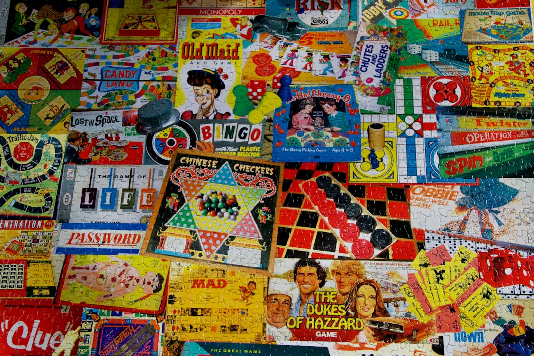 Photo board games